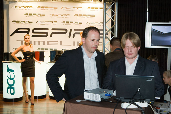 Acer Презентация ноутбуков TimeLine