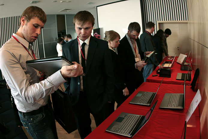 презентация новой линейки ноутбуков Packard Bell для партнеров.