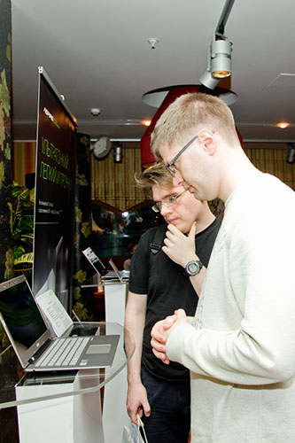 Презентация ультрабуков Acer Aspire S